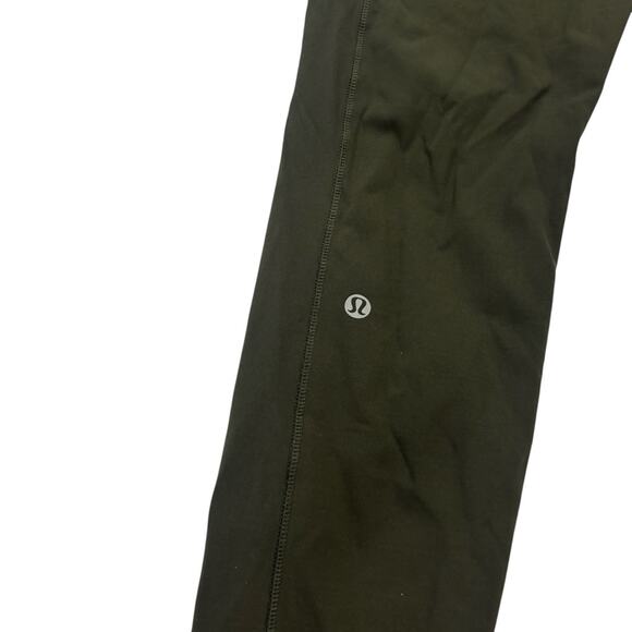 Lululemon Speed Up Tight Full On Luxtreme 28" Dark Olive green size 12 - Picture 11 of 15
